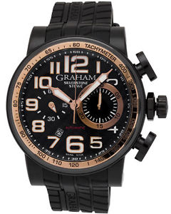 Graham Silverstone Stowe Racing Blue 2BLDC.B13A Men's Watch Automatic