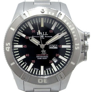 Auth BALL WATCH Space Master BGL DM2036A-S3CJ-BK Automatic SS Men's watch