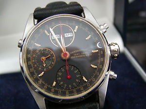 EBERHARD & Co NAVYMASTER TRIPLE DATE AUTOMATIC CHRONOGRAPH MEN'S 31011B