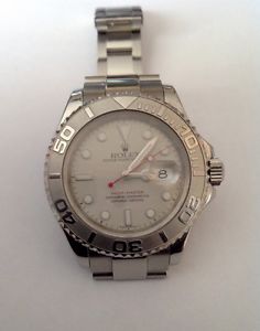 ROLEX YATCH MASTER PLATINO Y ACERO 40 mm