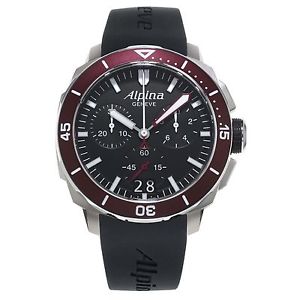 Alpina AL-372LBBRG4V6 Seastrong Diver 300 Big Date Chronograph Wristwatch