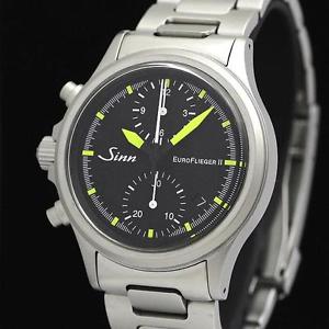 Free Shipping Pre-owned Sinn Eurofighter2 Japan Limited 200 Automatic Roll Men's