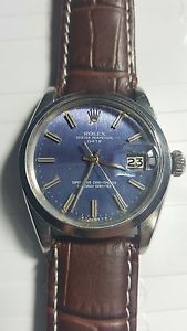 ROLEX OYSTER AUTOMATIC REF. 1500 BLUE DIAL. CAL. 1570