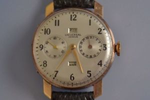 Montre ancienne Chronométre signée Universal Genève - 19409