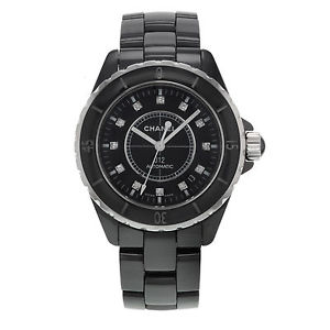 Chanel J12 H1626 Diamonds & Ceramic Automatic Women's Watch