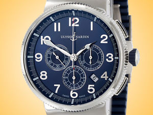 Ulysse Nardin Marine Chronograph Manufacture Stainless Steel Men’s Watch