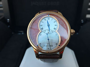 ~Exclusive~ Jaquet Droz 18K Rose Gold Grande Seconde Hand Paint Watch *Complete*