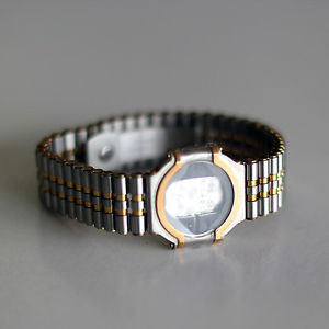 NEW old stock Jean Lassale 14k Gold Watch Band & Case -RayFineTimePieces
