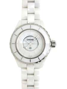 Free Shipping Pre-owned CHANEL J12 White Phantom H3442 World Limited 2000 Women
