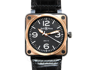 Bell amp Ross Br0192s R 18k Rose