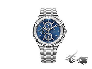 Maurice Lacroix Aikon Chronograph Quartz watch,44mm, Steel bracelet
