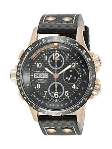 Hamilton Men's H77696793 Khaki X Black Dial Watch New