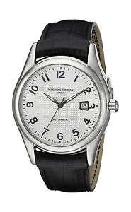 Frederique Constant Men's FC-303RM6B6 Runabout Automatic Silver Dial Blac... New