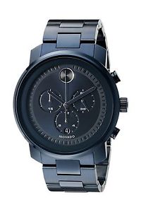 Movado Bold Chronograph Blue PVD