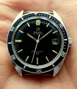 VINTAGE OMEGA SEAMASTER 120 JUMBO DATE AUTOMATIC DIVER SUBMARINER WATCH OROLOGIO