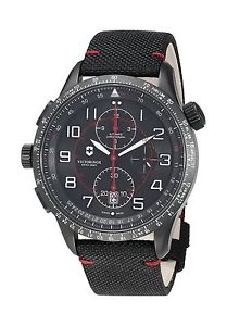 Victorinox 241716 AirBoss Mach 9 Black Edition Hodinky Analog Swiss Autom... New