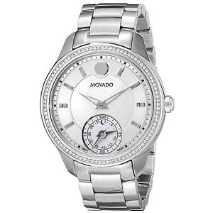 MOVADO DAMEN-ARMBANDUHR 39MM ARMBAND EDELSTAHL SCHWEIZER QUARZ ANALOG 0660006