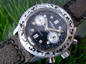 VINTAGE NICOLET SUB 200 DIVER STEEL...AUTAVIA, DOXA STYLE