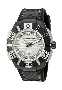 TechnoMarine Mens Black Reef 45m