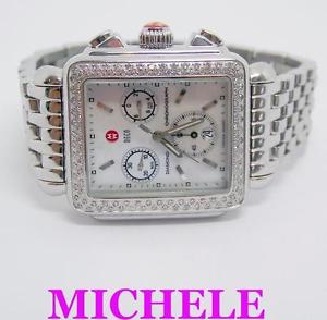 Michele Deco Chronograph Watch D