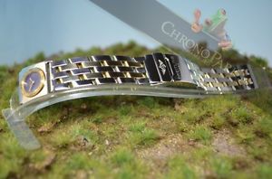 Breitling 22mm Oro/Acciaio Cinturino pilota + UTC (secondo fuso orario), come