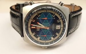 Extremely rare men's vintage Elgin Chronograph calibre 11 automatic / serviced