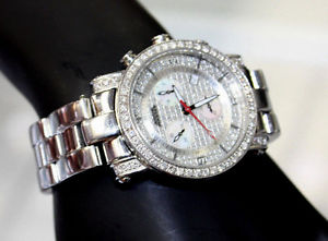 AQUA MASTER ,Chrono,Date,Diamond Watch  Midsize Unisex