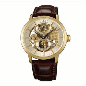Orient Star Skeleton Leather Han