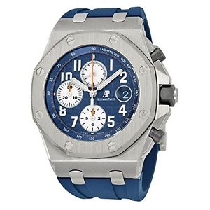 Audemars Piguet Royal Oak Offshore Blue Dial Chrono Watch 26470ST.OO.A027CA.01