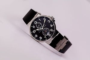 Ulysse Nardin Maxi Marine Chronometer Black 263-66-3/62 BNIB Free Express Ship