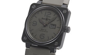 Free Shipping Pre-owned Bell & Ross BR01-96 COMMANDO Stainless PVD Processing