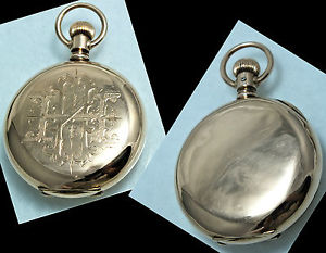 Ant. Vtg.1890 14k Gold Waltham Size 14 Model 1884 Grade 12 Running 103.4Gram
