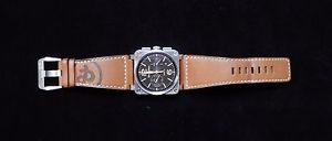 BELL & ROSS Aviation Golden Heritage Black Dial Chronograph Automatic BR03-94