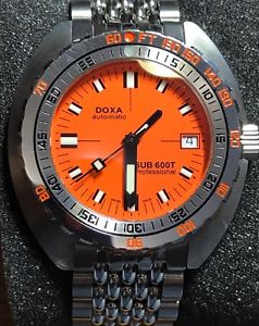 Doxa Sub 600T Professional Automatic Clive Cussler LImited.Edition Dive Watch