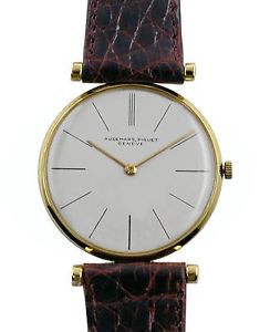 Vintage 60's Audemars Piquet 18k Gold Fancy T-Lugs Men's Thinnest Cal 2003 Watch
