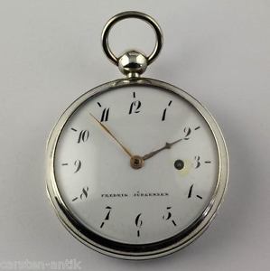 Very rare Danish Pocket Watch Frederick Jurgensen 1820 Jürgensen Taschenuhr