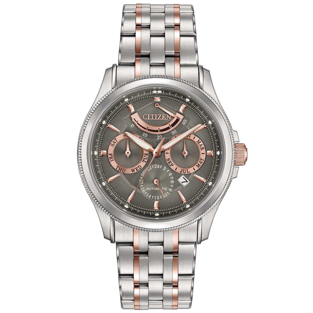 Citizen Signature NB5006-59H Mens Grand Classic 26 Jewel Automatic Watch w/ Day-