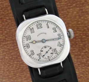 Mens WWI Era Sterling Silver Ill