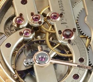 18k Gold Jules Jurgensen Chronometer pocket watch 1881 Mint Condition