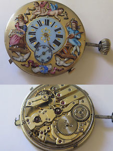 Automaton Minute Repeater Pocket Watch Movement