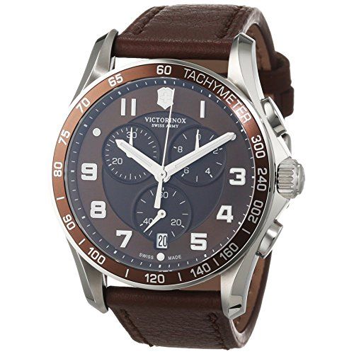 Victorinox Chrono Classic XLS 241653 Mens Chronograph Solid Case