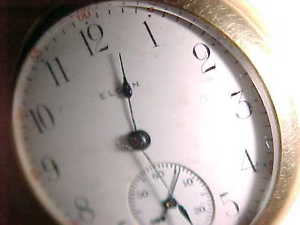 1911 ELGIN Gold Filled  33mm PENDANT WATCH