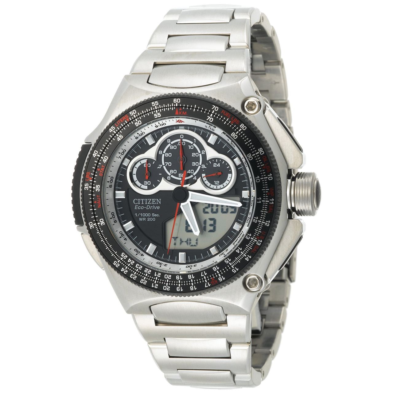 Citizen Men's JW0010-52E Eco-Drive Promaster SST Stainless Steel Watch