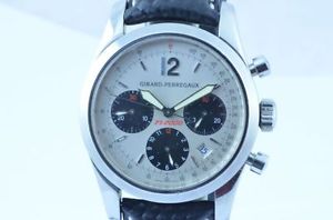 GIRARD-PERREGAUX MONTRE POUR HOMME CHRONOGRAPHE AUTOMATIQUE F1 2000 43MM ACIER/
