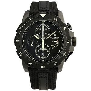 Victorinox Swiss Army Alpnach Men's Black PVD Automatic Chronograph Limited Edit