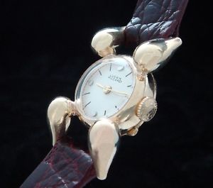 Ladies Lucien Piccard 14k Gold W