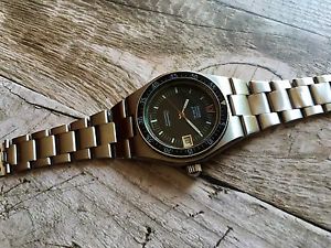 Vintage Rare Omega Seamaster Chronometer F300Hz  42mm Black Ref.198.0005