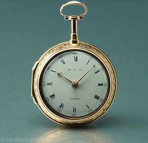 1787 Daniel de Saint Leu 5,5 oz, 22k Gold watchmaker to the Queen ¼ repeater