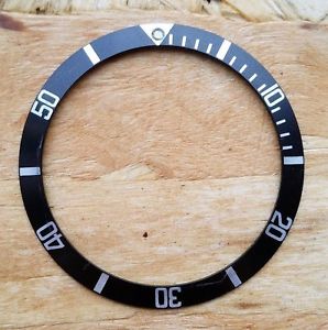 Rolex Insert Bezel Inlay for Submariner 5513 1680 1665 Fat Font Mk3 70's Mint