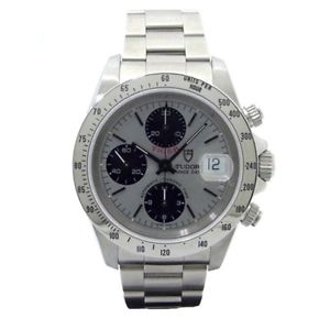 Auth TUDOR Chrono Time Tiger 79280 Men's Automatic SS 190801